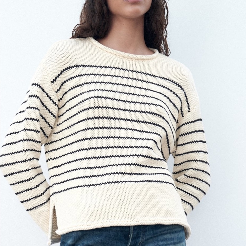Zara knit sweater. Never worn